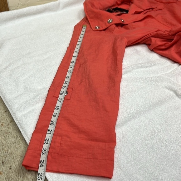 G.E.T Anorak Versatile Hi-Lo Hem Deep Pocket Lightweight Hidden Hood Jacket Med - Picture 14 of 14